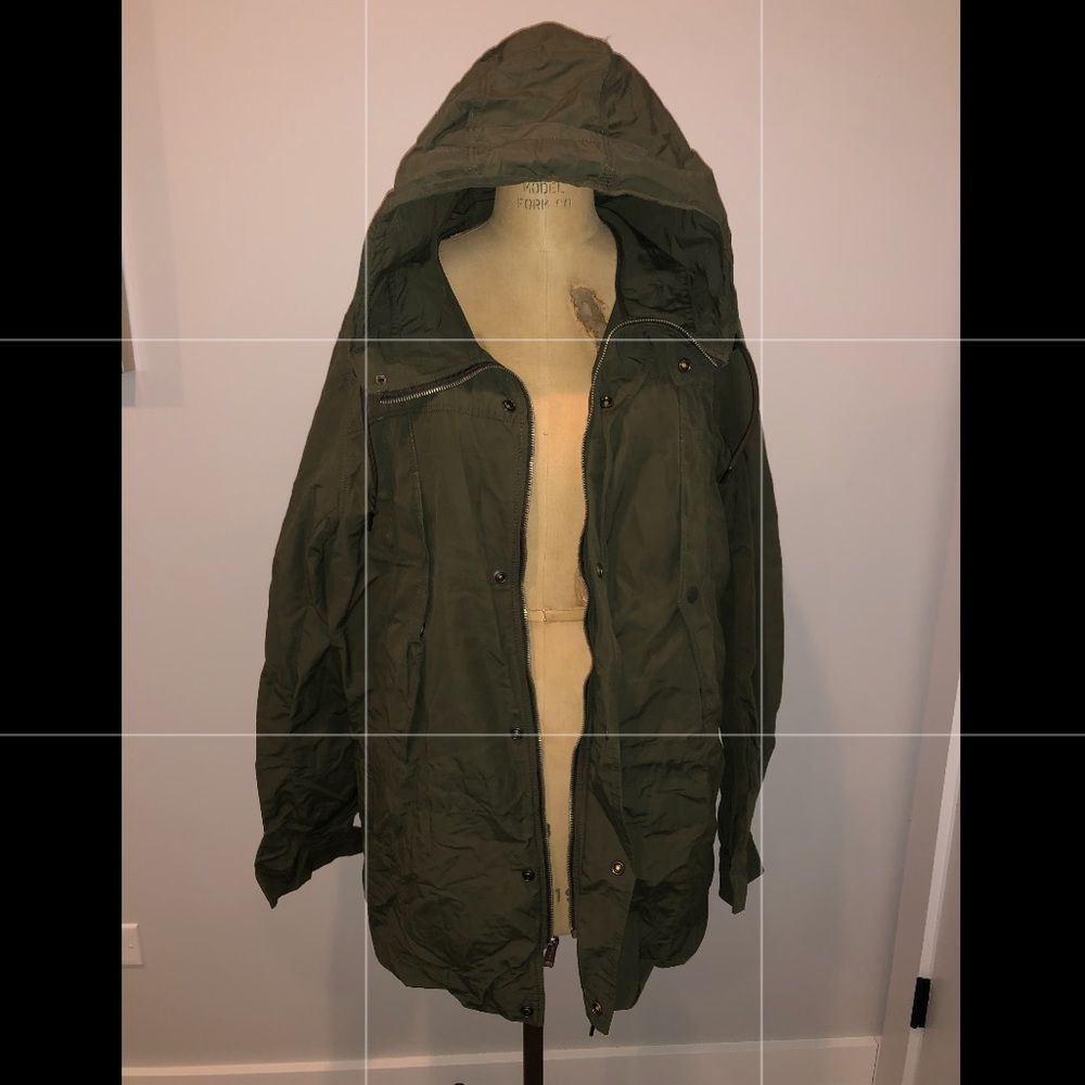 GAP, Olive Green, Fall Coat